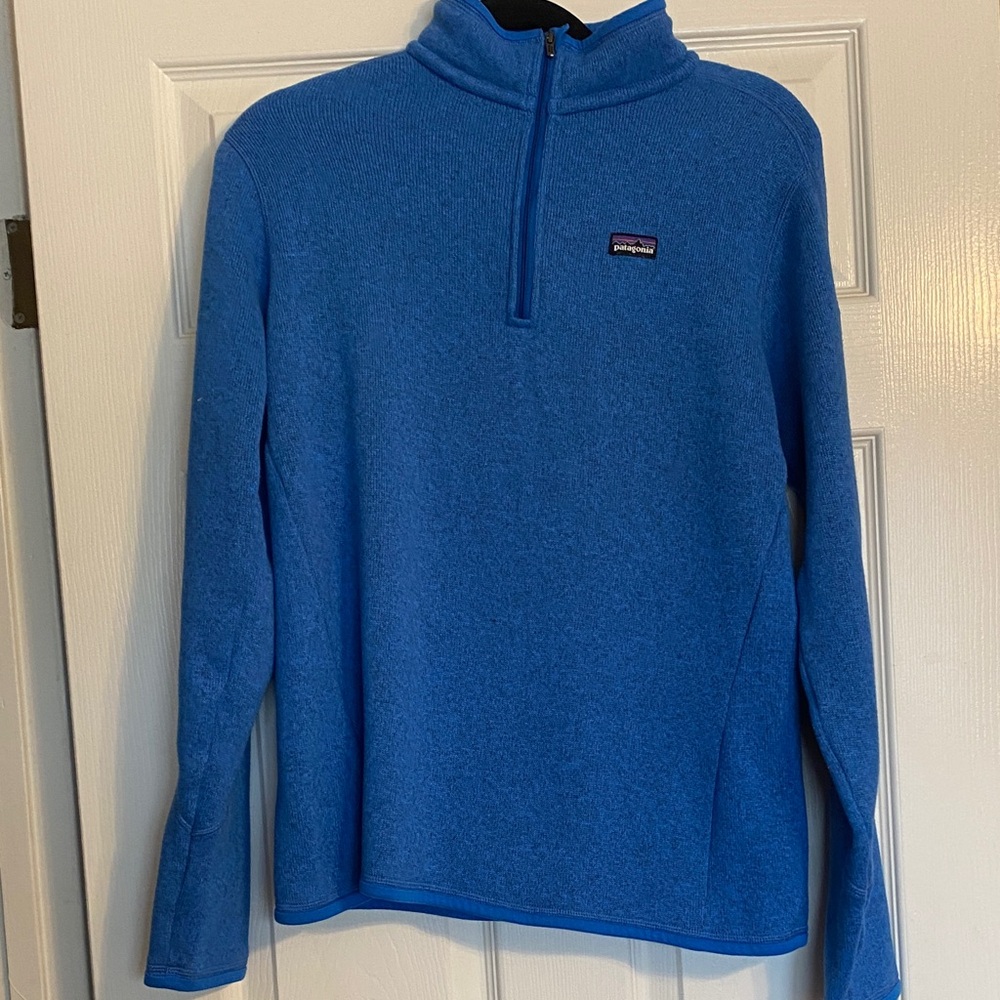 Patagonia better sweater  Blue Fleece Pullover Large
